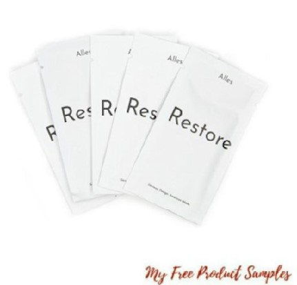 Free Alles Restore Skincare Sample Pack | MyFreeProductSamples.com