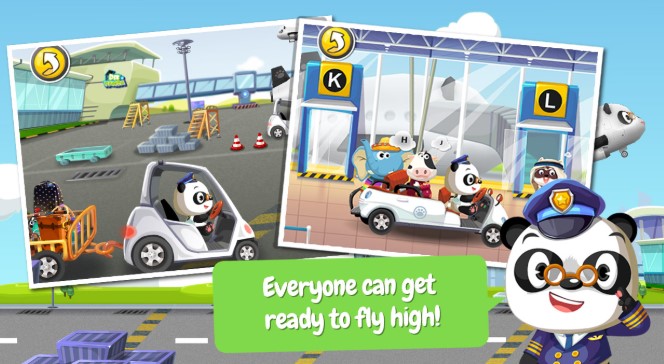 Free Dr. Panda Airport App