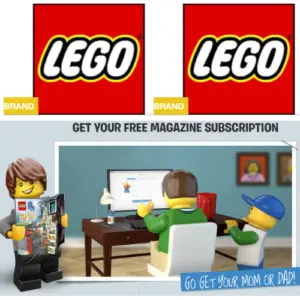 FREE LEGO 3 in 1 Panda Set After Cash Back.