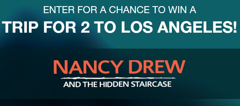 Nancy Drew and the Hidden Staircase Sweepstakes
