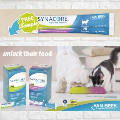 FREE Synacore Pet Probiotics Sample