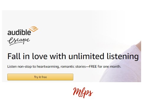 Free 30 Days of Romance Novels From Audible