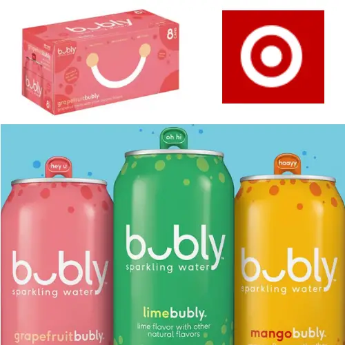 Bubly Sparkling Water 8Pack As Low As 2.50 At Target