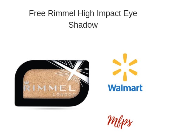 Walmart: FREE Rimmel High Impact Eye Shadow 