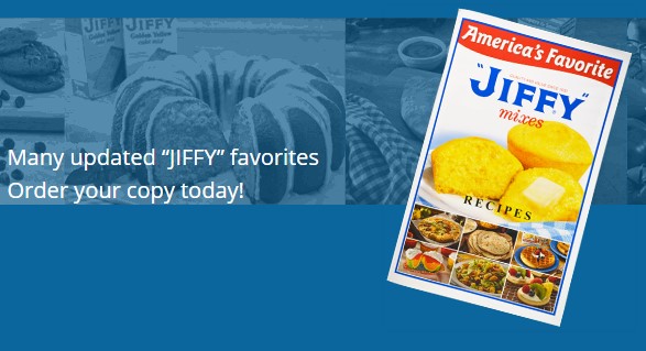 Free Copy of the Jiffy Mix Recipe Booklet 