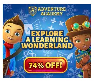 Adventure Academy 2 Months For $5 Fall Sale | MyFreeProductSamples.com