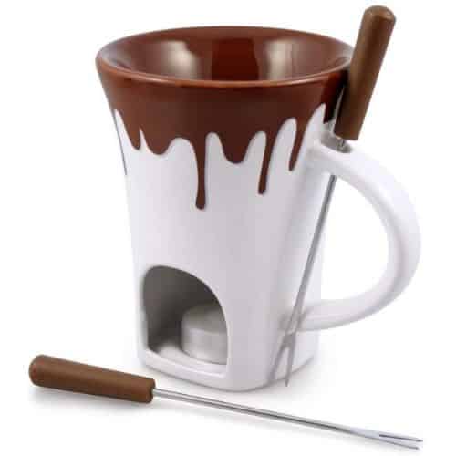 50% Chocolate Fondue Mug Set at Amazon