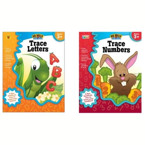 Trace Letters or Numbers Workbooks ONLY $1.99 @Amazon