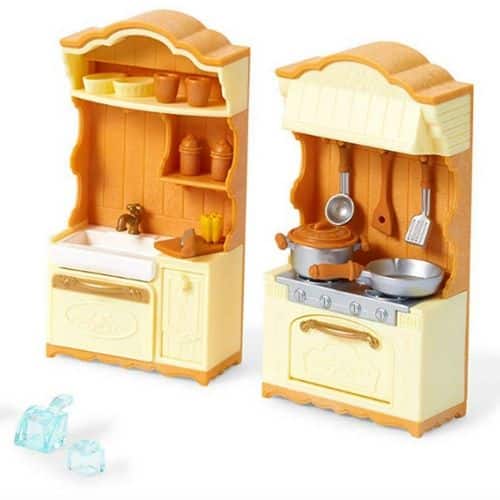 calico critters kitchen play set