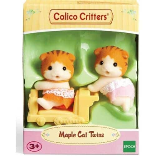 Calico Critters Maple Cat Twins ONLY $4.88 (Reg. $10)