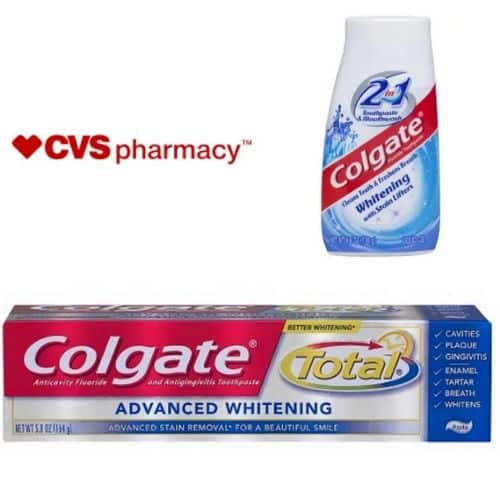 Colgate Toothpaste ONLY $0.74 at CVS