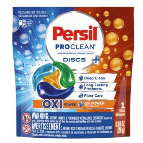 FREE Persil ProClean OXI Power Discs