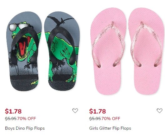 The Children's Place: Kids Flip Flops As Low As $1.78