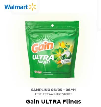 Freeosk:  Free Glade Ultra Flings at Walmart
