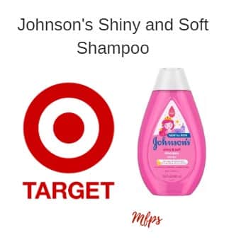 Johnson's Shiny and Soft Shampoo for $2.99 at Target