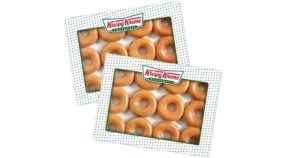 Krispy Kreme -Free Original Glazed Doughnut when Hot Light is On