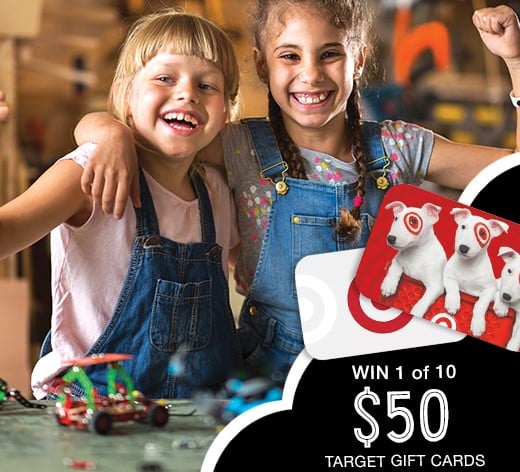 Win a  $50 Target Gift Card
