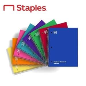 Back to School Supplies Starting at $0.25 at Staples!