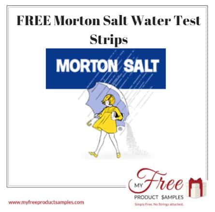 Free Morton Salt Water Test Strip | MyFreeProductSamples.com