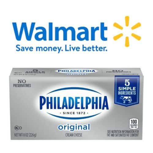 Philadelphia Cream Cheese $1.46 at Walmart