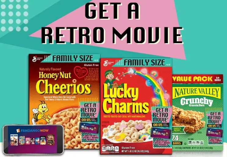 Free Fandango Movie Credit With General Mills Purchase