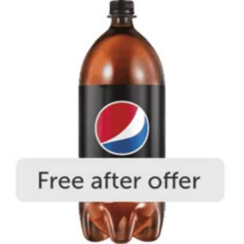 FREE 2 Liter Pepsi Zero Sugar at Walmart