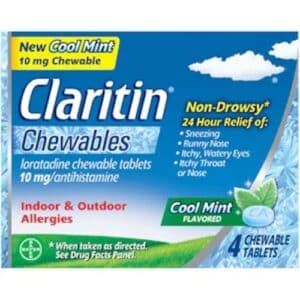 FREE Claritin Cool Mint Chewables at Walmart