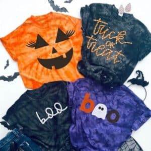 Trendy Tye-Dye Halloween Tees ONLY $16.99