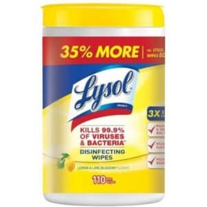 Amazon: Lysol Disinfecting Wipes 110-ct ONLY $9.75 (Reg $14)