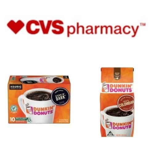 Dunkin Donuts Ground Coffee & KCups ONLY 3.99 At CVS