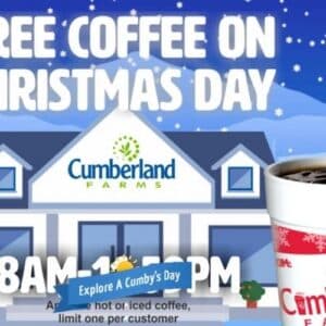Cumberland Farms - FREE Coffee, Tea, Cappuccino or Hot Chocolate