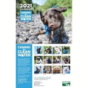 FREE Canines for Clean Water 2021 Calendar