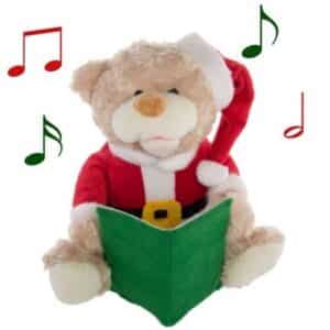 Teddy Bear Reads Christmas Story ONLY $14