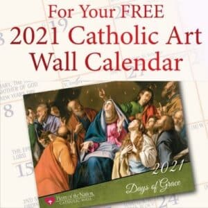 FREE Heart of the Nation Catholic Art Calendar