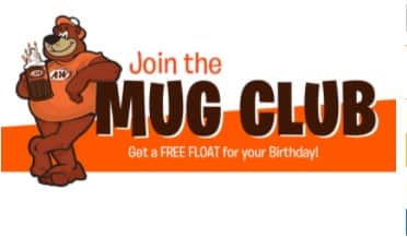 FREE A&W Root Beer Float for Your Birthday When You Join