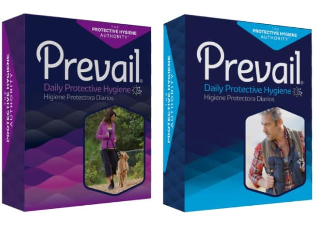 Free Prevail Briefs, Pads or Liners Sample Pack