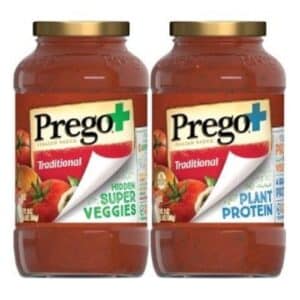 Prego Plus Super Hidden Veggies Sauce as low as $1 at Kroger
