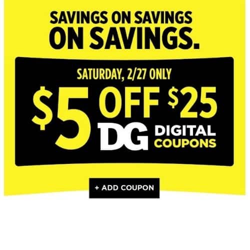 Dollar General Save 5 Off 25 Myfreeproductsamples Com