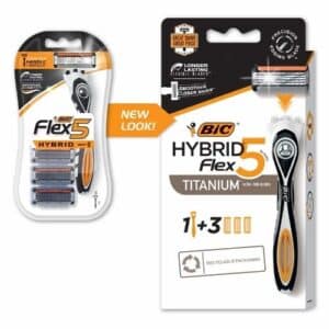 FREE BIC Hybrid Flex 5 Razors 4-Count at Walmart