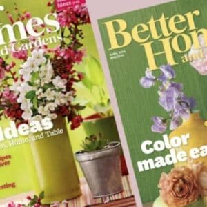 FREE Subscription to Better Homes and Gardens Magazine