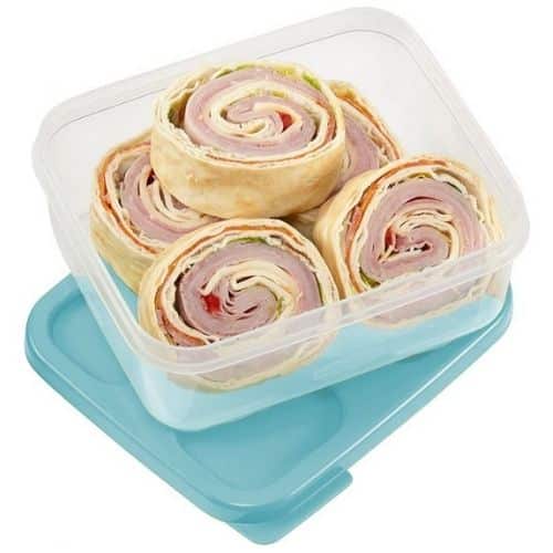 Rubbermaid Sandwich Container W/Stack & Lock Lids ONLY 2