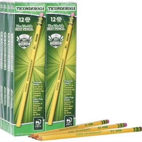 Amazon: Ticonderoga Pencils 30-Count Pre-Sharpened ONLY $5.99