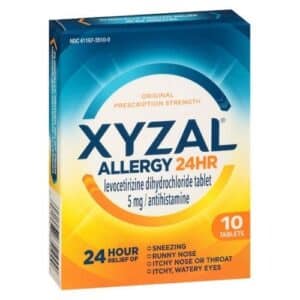 FREE Sample of Xyzal Allergy 24H