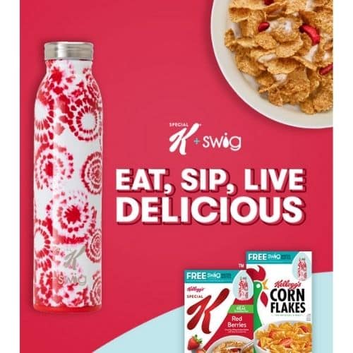 FREE Special K Swig Life Water Bottle