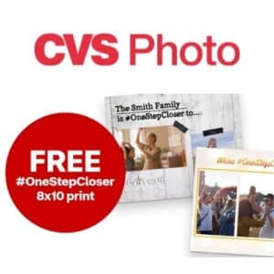 FREE 8x10 Photo Print at CVS