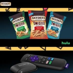 FREE Roku and Snyders of Hanover Twisted Pretzel Sticks