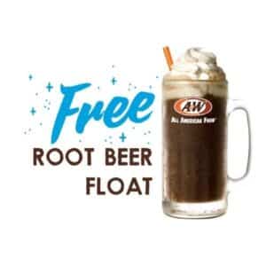 FREE Root Beer Float