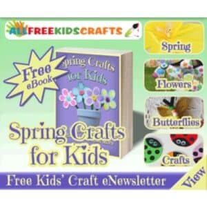 FREE Spring Crafts eBook for Kids