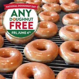 FREE Krispy Kreme Doughnut 64