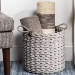 Coiled Rope Basket ONLY $7 at Target (Reg $14).